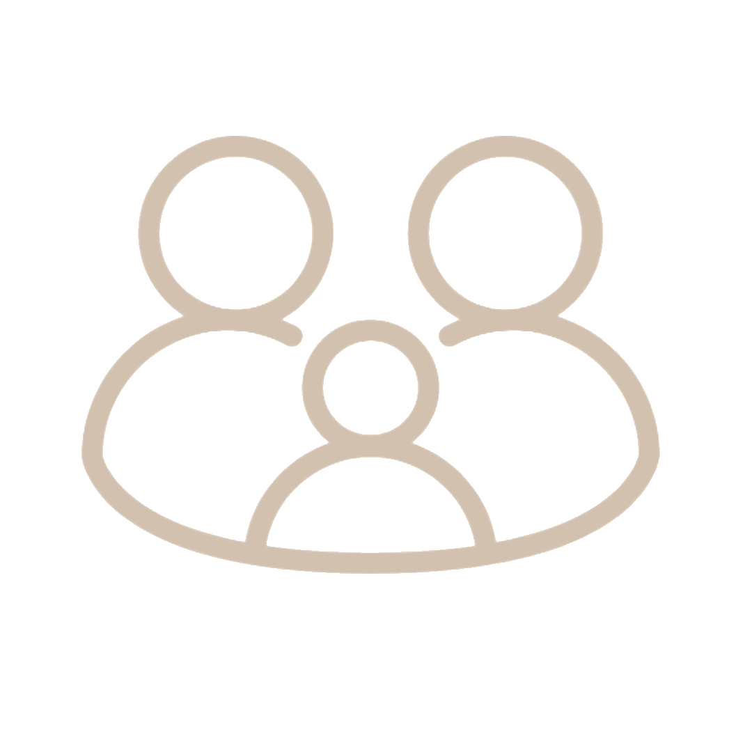 Icône représentant une famille