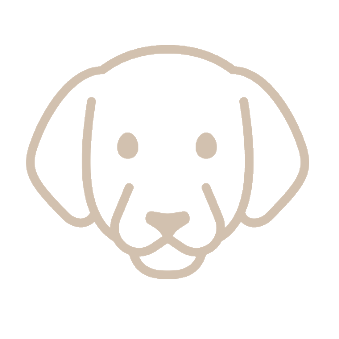 Icône d'une tête de chien